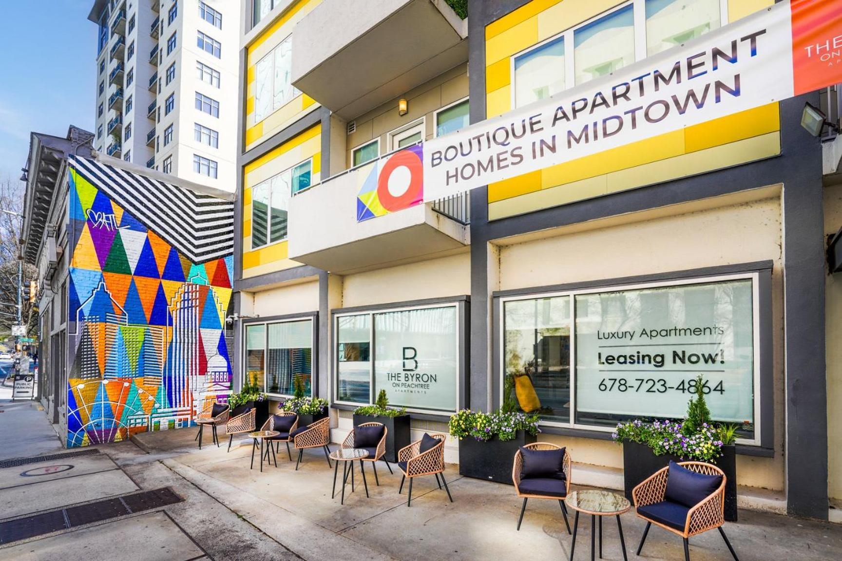 Stylish City Living Apartments With Free Parking In Midtown 애틀랜타 외부 사진